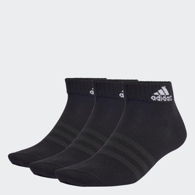 Calcetines Deportivos Finos Y Ligeros 6 Pares Adidas Negros