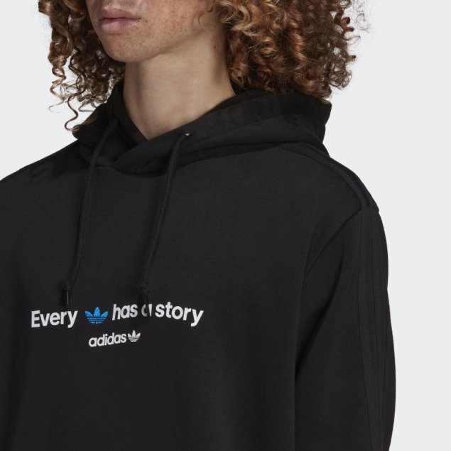 Sudadera Con Capucha Graphics Common Memory Negro Adidas