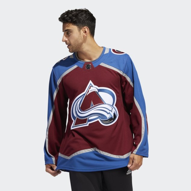 Avalanche Primera Equipación Autentica Camiseta Burdeos Adidas