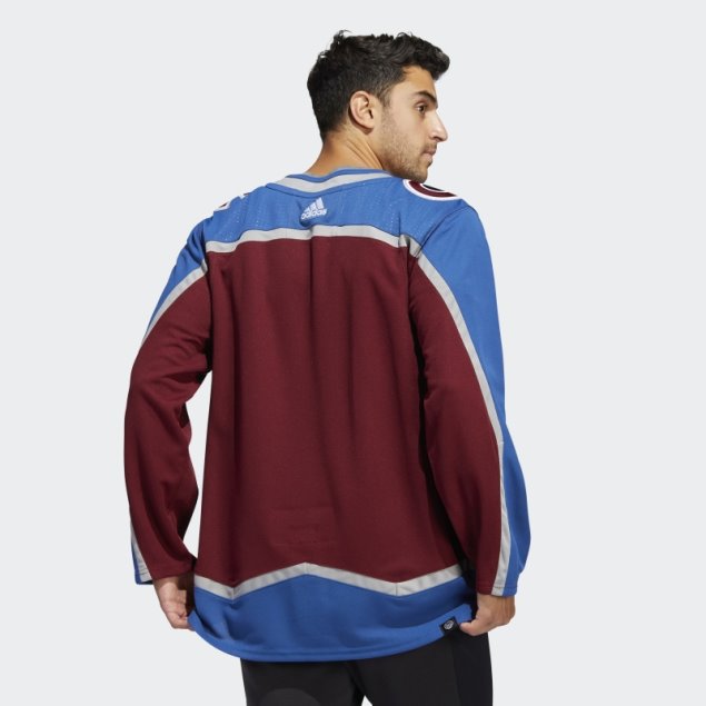 Avalanche Primera Equipación Autentica Camiseta Burdeos Adidas