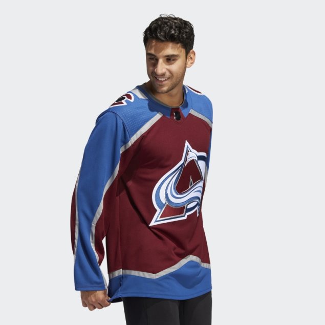 Avalanche Primera Equipación Autentica Camiseta Burdeos Adidas