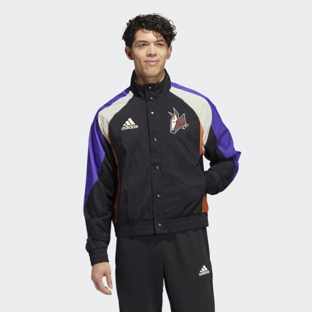 Adidas Coyotes Chaqueta Retro Inversa Negro