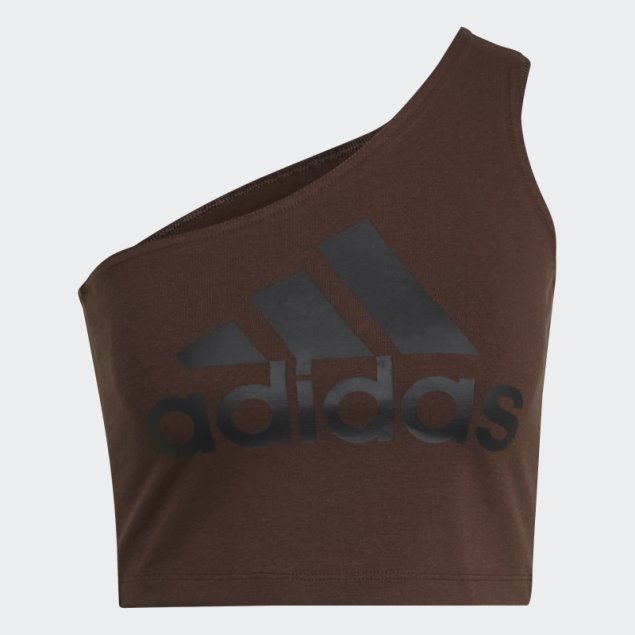 Adidas Future Icons Badge Of Sport Tank Top Marrón Elegante