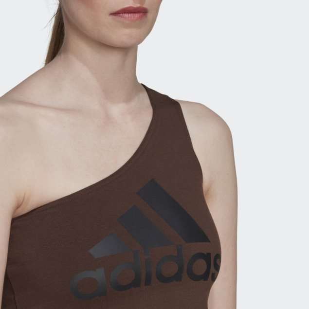 Adidas Future Icons Badge Of Sport Tank Top Marrón Elegante
