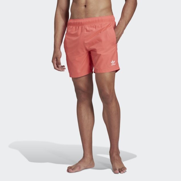Shorts De Baño Adicolor Essentials Trefoil Adidas Turbo
