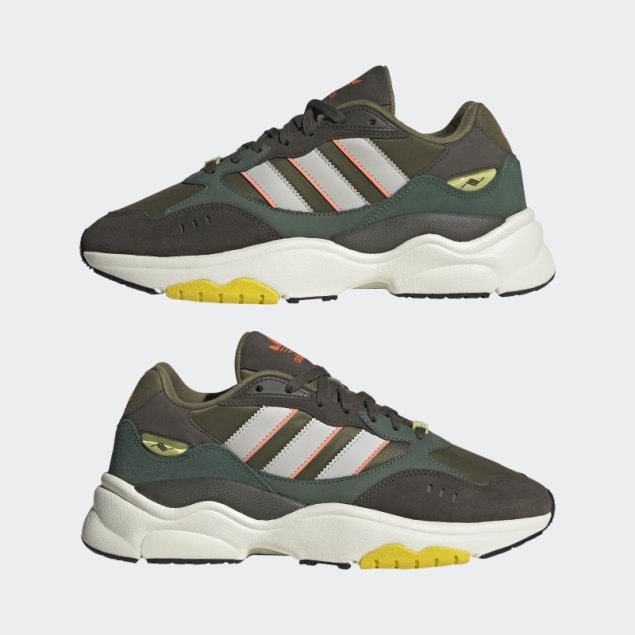 Zapatillas Retropy F90 Adidas Verde Oliva
