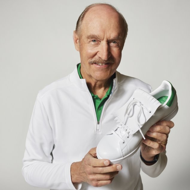 Stan Smith Primegreen Edición Especial Zapatos De Golf Sin Clavos Adidas Blanco