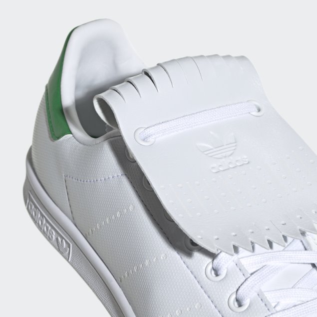 Stan Smith Primegreen Edición Especial Zapatos De Golf Sin Clavos Adidas Blanco