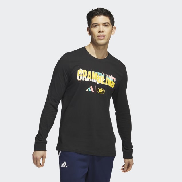 Camiseta Adidas Tigers Manga Larga Negra