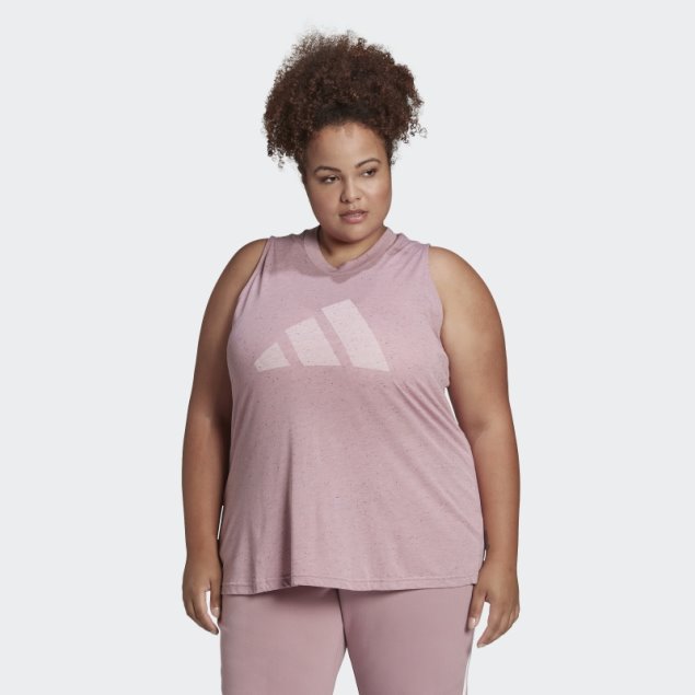 Camiseta Sin Mangas Adidas Future Icons Winners 3.0 (talla Grande) Malva Mel