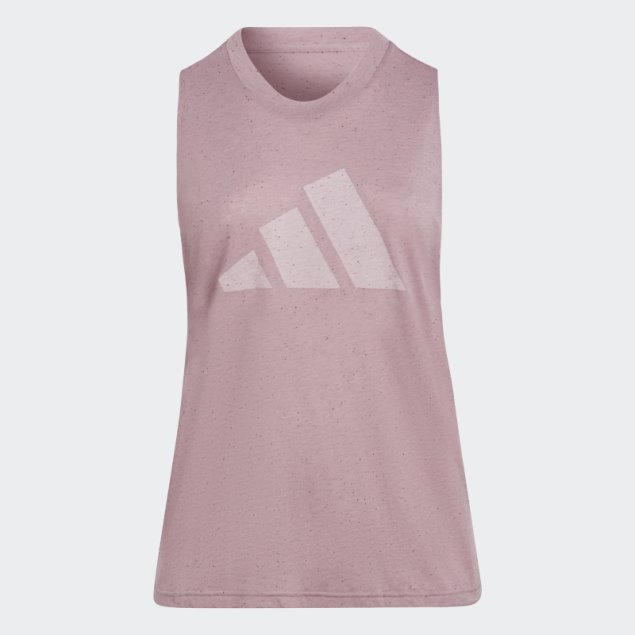 Camiseta Sin Mangas Adidas Future Icons Winners 3.0 (talla Grande) Malva Mel