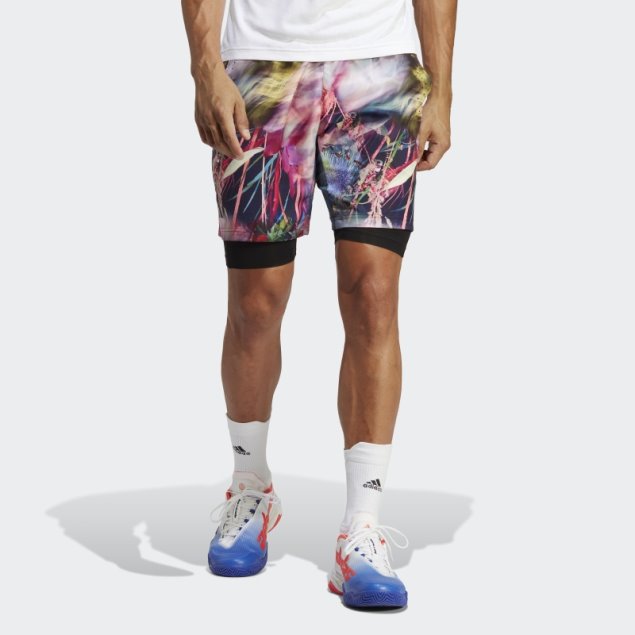 Adidas Shorts Melbourne Ergo Tennis Multicolor