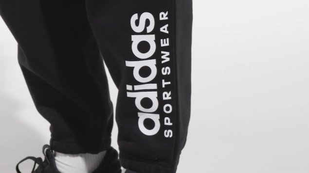 Adidas All Szn Fleece Pantalón Gráfico Negro