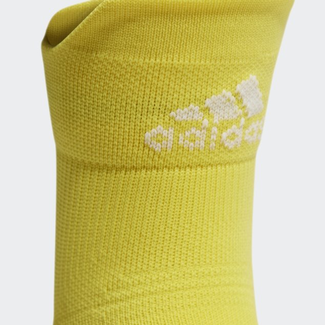 Calcetines Tobilleros Performance Running Amarillo Adidas