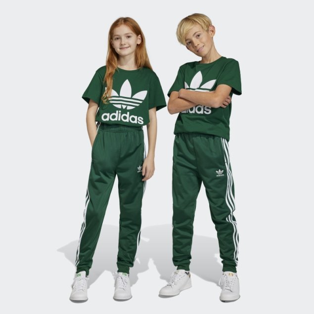 Pantalones De Chándal Adicolor Sst Verde Oscuro Adidas