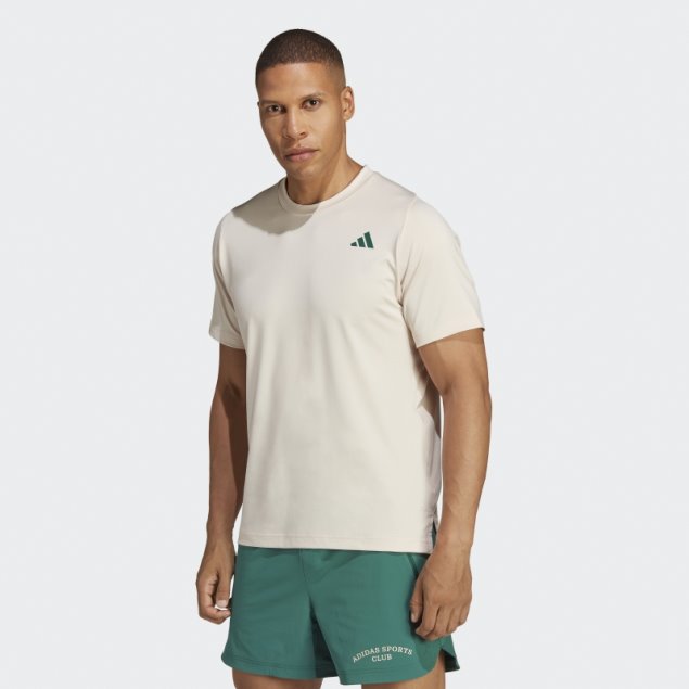 Sports Club Graphic Camiseta Lino Adidas