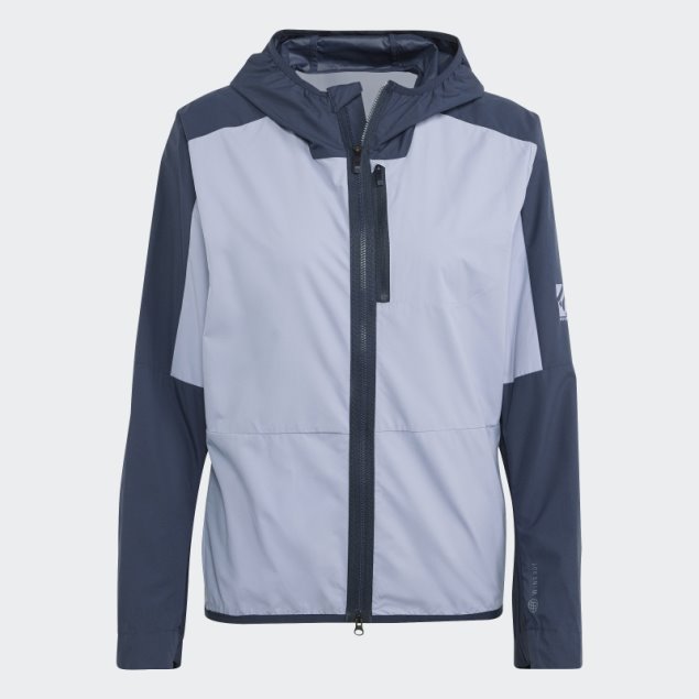 Chaqueta Cortavientos Adidas Five Ten Plata Violeta