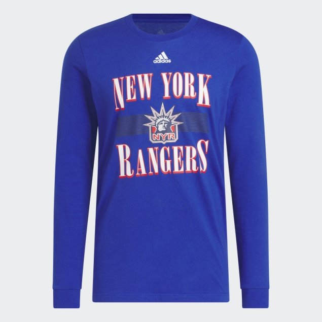 Camiseta De Manga Larga Azul Real De Los Rangers Playmaker Adidas