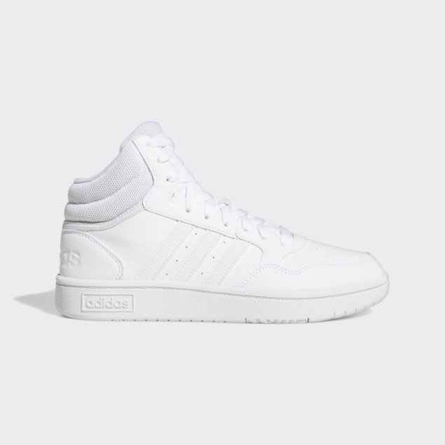 Zapatillas Adidas Blancas Hoops 3.0 Mid