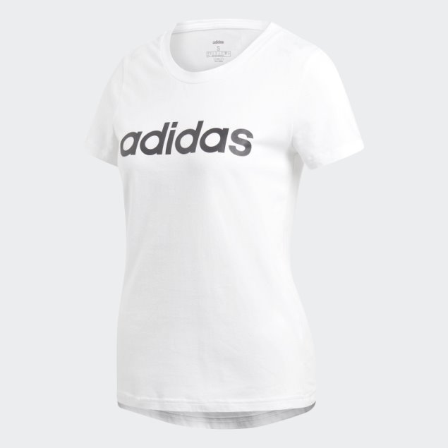 Camiseta Essentials Lineal Blanco Adidas
