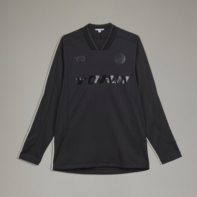 Adidas Y-3 Camiseta De Fútbol De Manga Larga