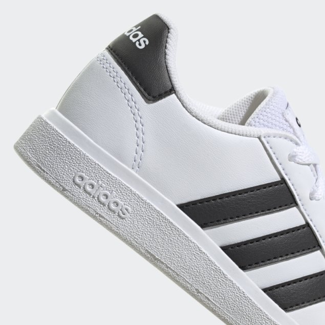 Adidas Grand Court Lifestyle Tenis Con Cordones Zapatos Negro Caliente