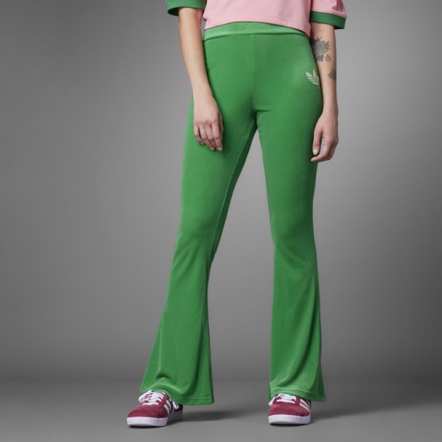 Legging Verde Acampanado Adicolor 70s Adidas