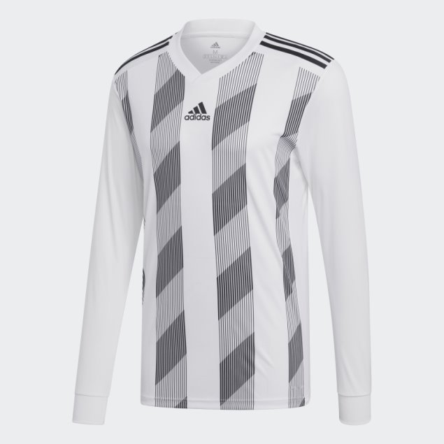 Camiseta Adidas 19 Rayas Blanco
