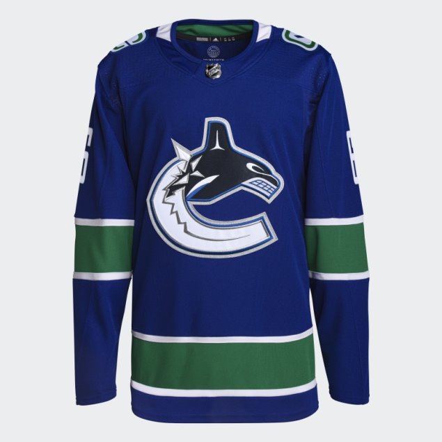 Adidas Canucks Boeser Home Auténtico Camiseta Royal