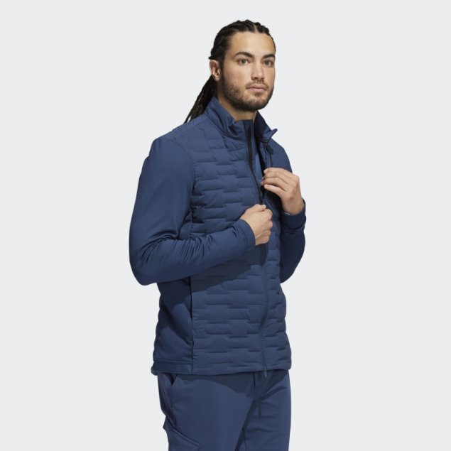 Chaqueta Acolchada Con Cremallera Completa Y Contenido Reciclado Frostguard Adidas Azul Marino
