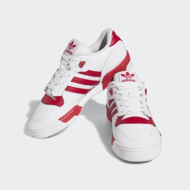 Zapatillas Adidas Rivalry Bajas Rojas