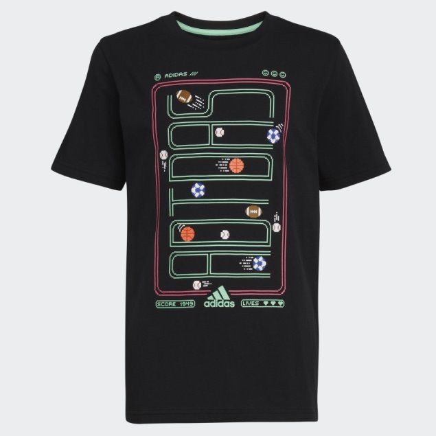 Camiseta Negra Gaming23 Adidas
