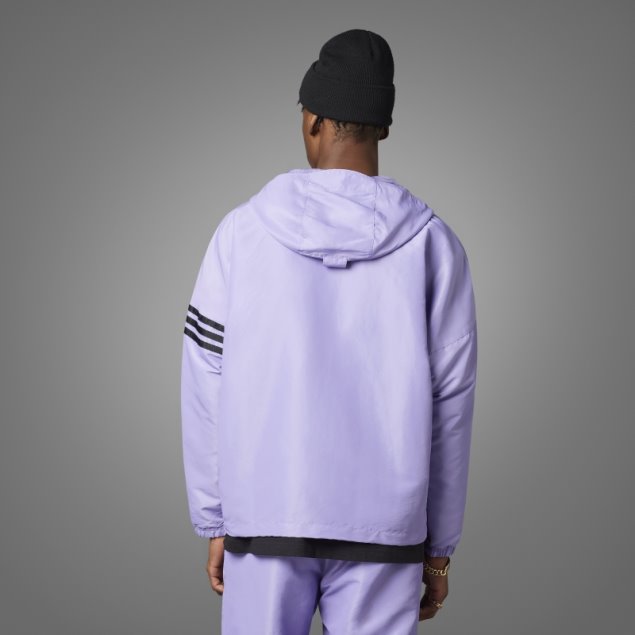 Adidas Adicolor Neuclassics Cortavientos Lila