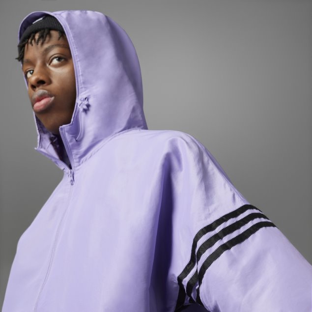 Adidas Adicolor Neuclassics Cortavientos Lila