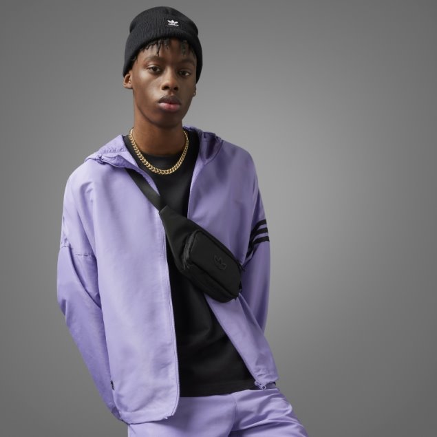 Adidas Adicolor Neuclassics Cortavientos Lila