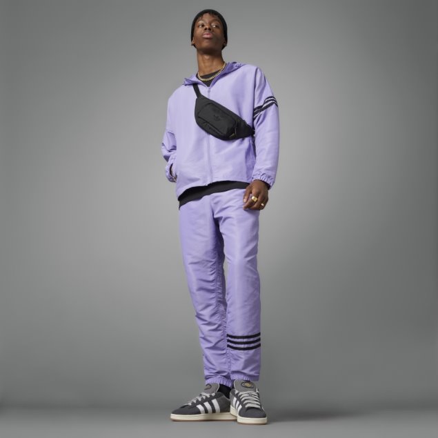 Adidas Adicolor Neuclassics Cortavientos Lila