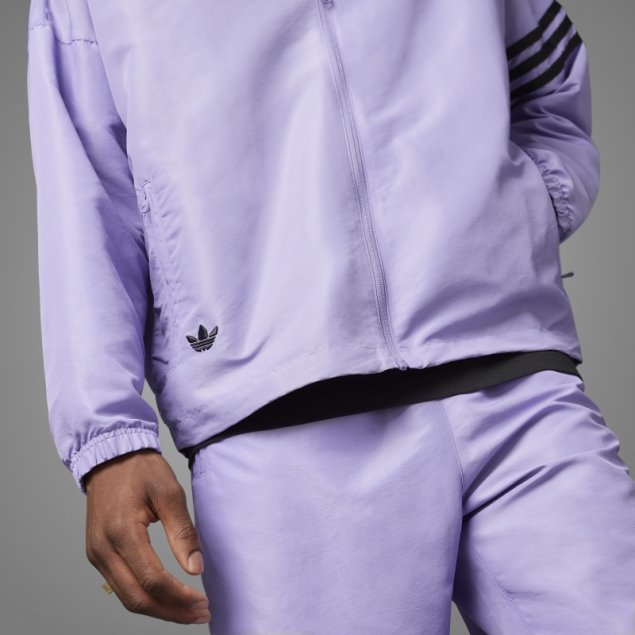 Adidas Adicolor Neuclassics Cortavientos Lila