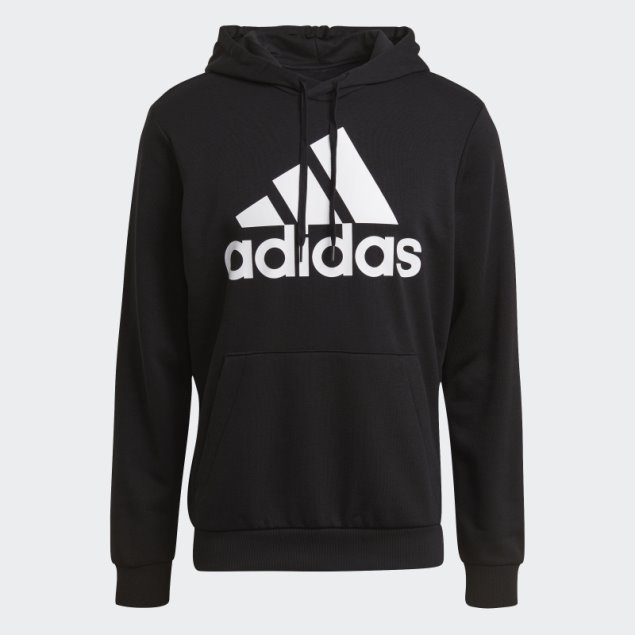 Adidas Essentials French Terry Big Logo Sudadera Con Capucha Blanco