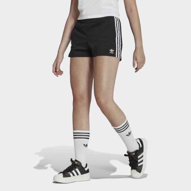 Short Adidas 3 Rayas Blanco