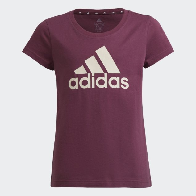 Camiseta Adidas Essentials Carmesí Moda