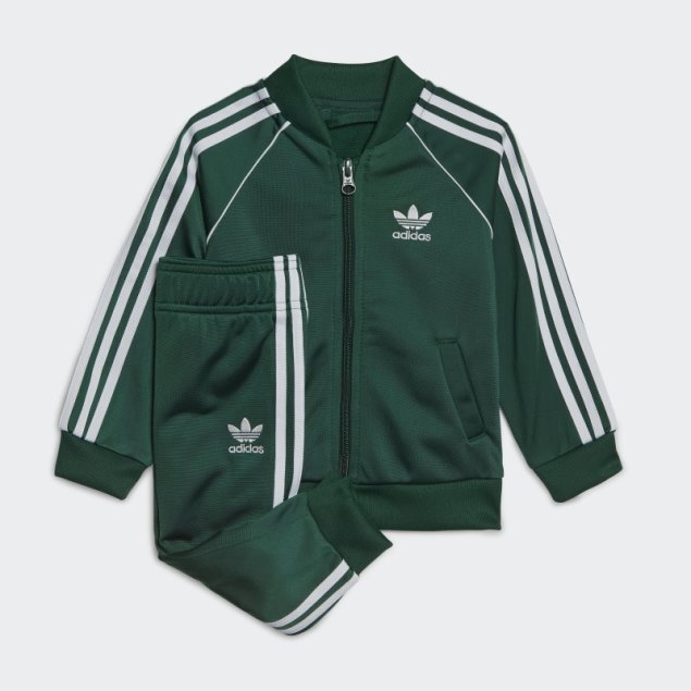 Chándal Adidas Adicolor Sst Verde Oscuro