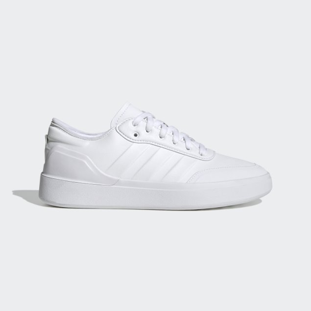 Blanco Adidas Court Revival Cloudfoam Modern Lifestyle Court Zapatos De Confort