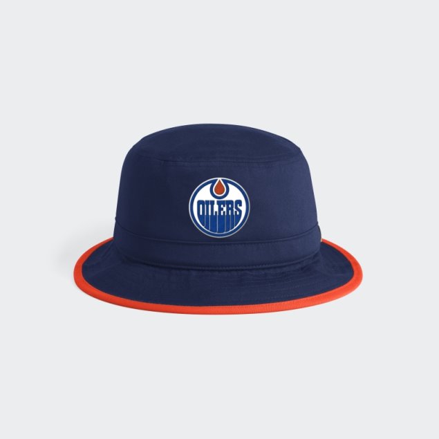 Sombrero Pescador Azul Oilers Adidas