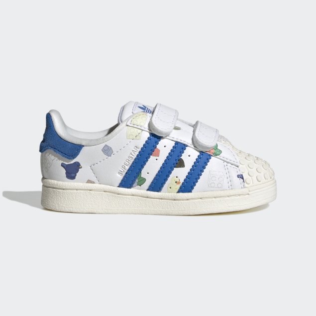 Zapatillas Adidas Superstar X Lego Blancas