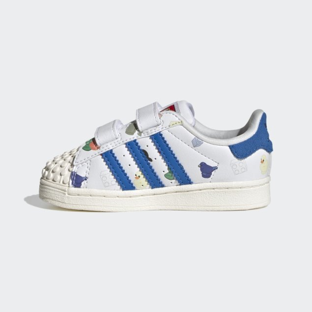 Zapatillas Adidas Superstar X Lego Blancas