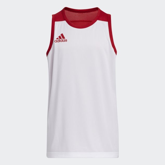 Camiseta Adidas Roja Reversible 3g Speed