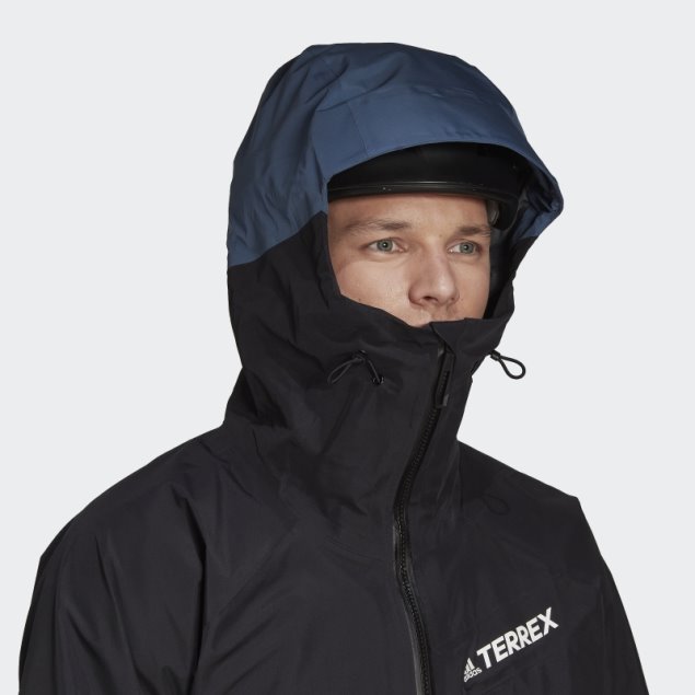 Chaqueta Terrex Techrock Gore-tex Pro Acero Adidas