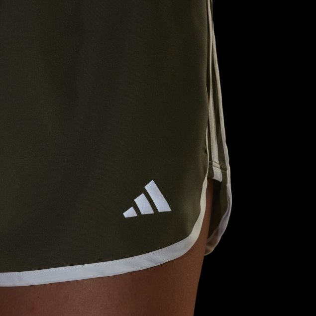 Adidas Marathon 20 Shorts De Running Verde Oliva