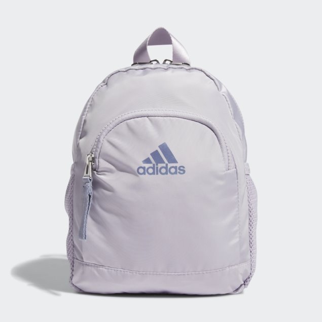 Minimochila Adidas Linear Mini Plateada