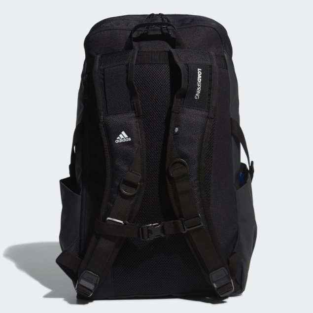 Mochila Negra Con Sistema De Empaque Adidas